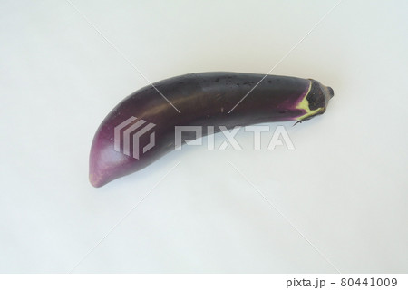 熊本県のブランド野菜、肥後の赤ナス、品種ヒゴムラサキ 80441009