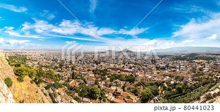 Lycabettus hill in Athens, Greece 80441023