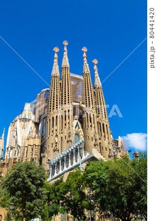 Sagrada Familia in Barcelona Sagrada Familia in Barcelona 80441420