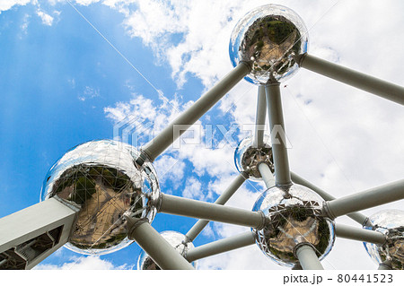 Atomium structure in Brussels Atomium structure in Brussels 80441523