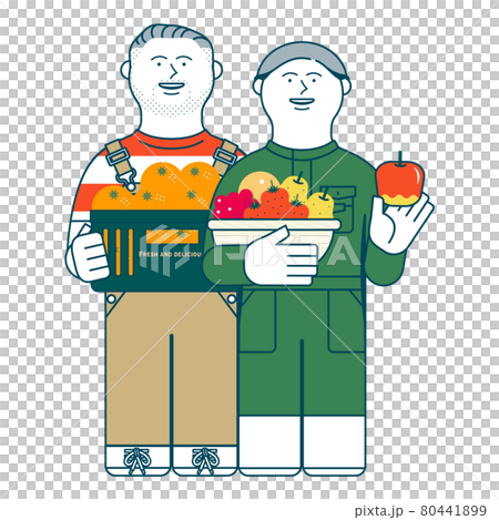 男性和女性果農 80441899