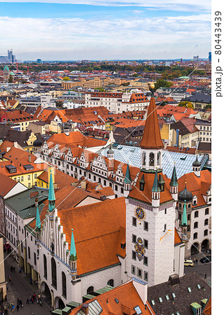 Aerial view of Munich 80443439