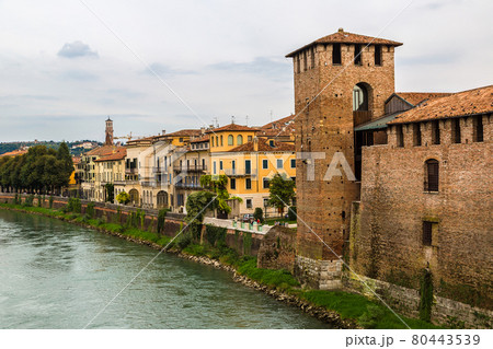 Castelvecchio in Verona, Italy 80443539