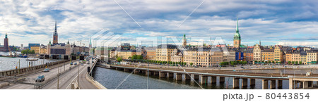 Ppanorama of the Old Town (Gamla Stan) in Stockholm, Sweden Ppanorama of the Old Town (Gamla Stan) in Stockholm, Sweden 80443854