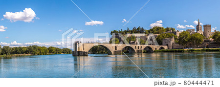 Saint Benezet bridge in Avignon Saint Benezet bridge in Avignon 80444471