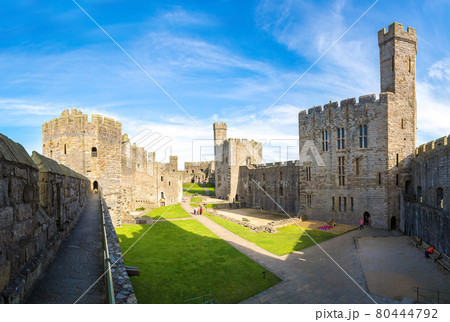 Caernarfon Castle in Wales Caernarfon Castle in Wales 80444792