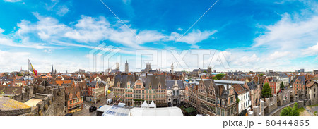 Panoramic view of Gent 80444865