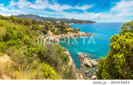 Costa Brava beach, ..Catalonia, Spain 80444884