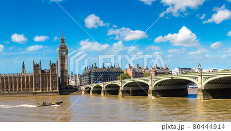 Big Ben, Parliament, Westminster bridge in London Big Ben, Parliament, Westminster bridge in London 80444914