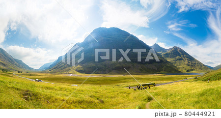Summer in Scotland highlands, United Kingdom 80444921