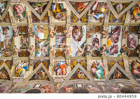Sistine chapel in Vatican Sistine chapel in Vatican 80444959