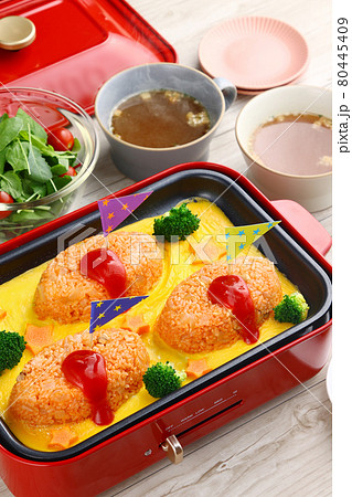 オムライス 80445409