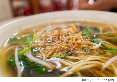 pork, pickled mustard green noodles 80445849
