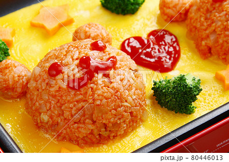 オムライス 80446013