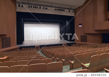 無人のステージ、観客席の劇場 80446550