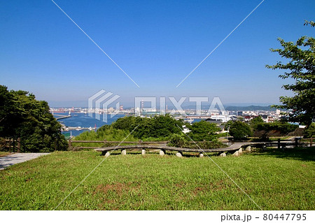 港が見える丘（福島県・いわき市） 80447795
