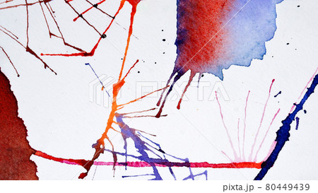 Abstract Watercolor Blots Abstract Watercolor Blots 80449439