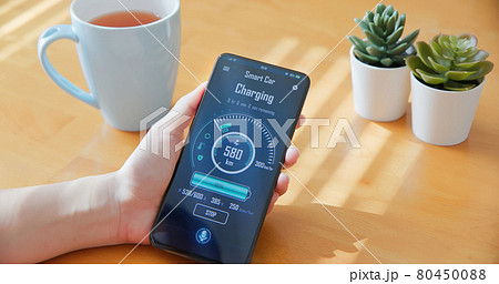 Smart car app concept Smart car app concept 80450088
