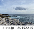 夏の南紀白浜　千畳敷 80452215