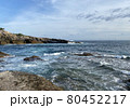 夏の南紀白浜　千畳敷 80452217