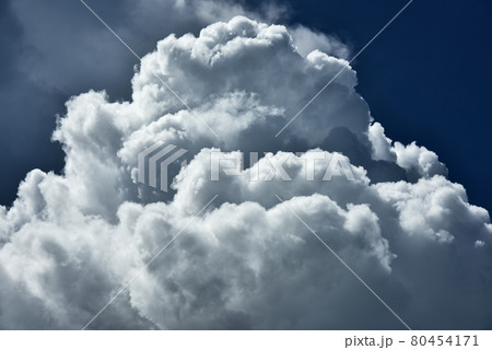 white clouds with bright sky 80454171