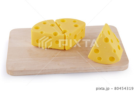 cheese Isolated on white background 80454319
