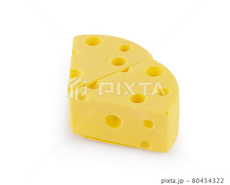 cheese isolate on white background. cheese isolate on white background. 80454322
