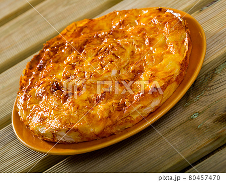 Banitsa - traditional Bulgarian dish 80457470