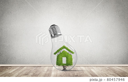Ecology recycling and eco construction concepts. Ecology recycling and eco construction concepts. 80457946