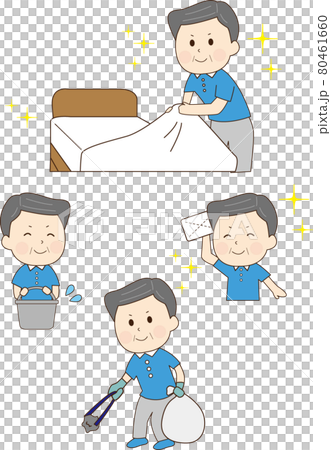清掃・ホテルスタッフ(年配男性) 80461660