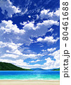 【縦長用】青空と雲08_山01_海06 【縦長用】青空と雲08_山01_海06 80461688