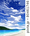 【縦長用】青空と雲09_山01_海10 【縦長用】青空と雲09_山01_海10 80461746