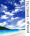 【縦長用】青空と雲10_山01_海10 【縦長用】青空と雲10_山01_海10 80461791