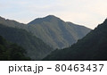 山中の夕暮れ 80463437