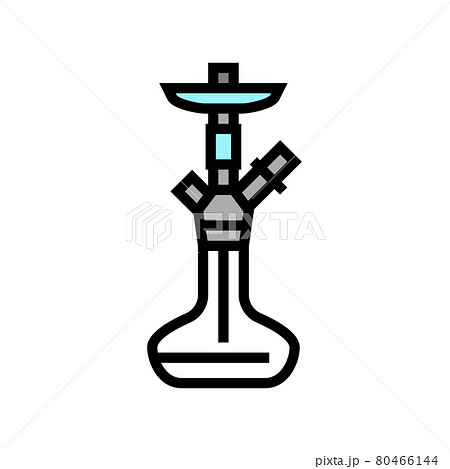 hookah modern color icon vector illustration 80466144