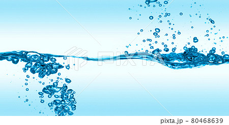 Water splash wave surface with bubbles of air. Water splash wave surface with bubbles of air. 80468639
