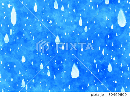 絵本の様な可愛い雫のテクスチャ背景 80469600