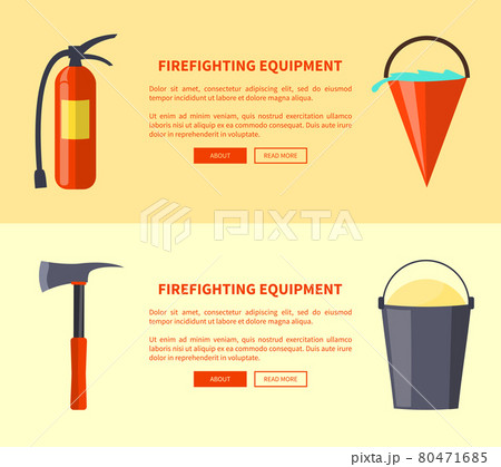 Set of Special Isolated Fire Protection Equipment 80471685