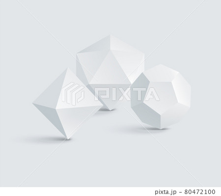 Octahedron and Icosahedron, Dodecahedron Prisms Octahedron and Icosahedron, Dodecahedron Prisms 80472100
