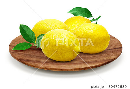 レモン イラスト リアル セット 皿のイラスト素材 レモン イラスト リアル セット 皿のイラスト素材