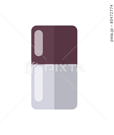 Grey Nail Polish in Glossy Rectangular Bottle Grey Nail Polish in Glossy Rectangular Bottle 80472774