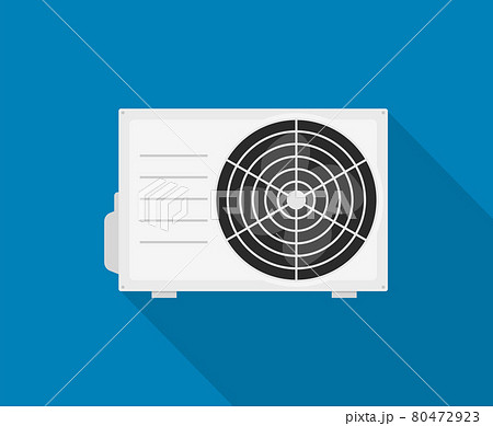 AC vector icon. Air conditioner split temperature wall logo cooling icon 80472923
