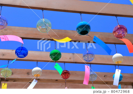 夏の風物詩　風鈴（可睡庵　静岡県） 80472968