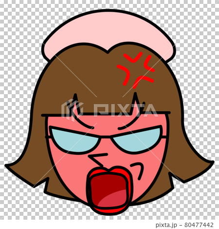 看護師 ナース 表情 喜怒哀楽 おもしろい イラスト素材 看護師 ナース 表情 喜怒哀楽 おもしろい イラスト素材 80477442