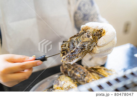 牡蠣小屋　牡蠣食べ放題イメージ　【宮城県】 80478047