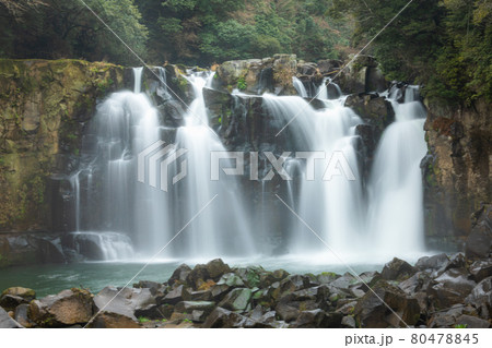 雨降りの関之尾滝 雨降りの関之尾滝 80478845