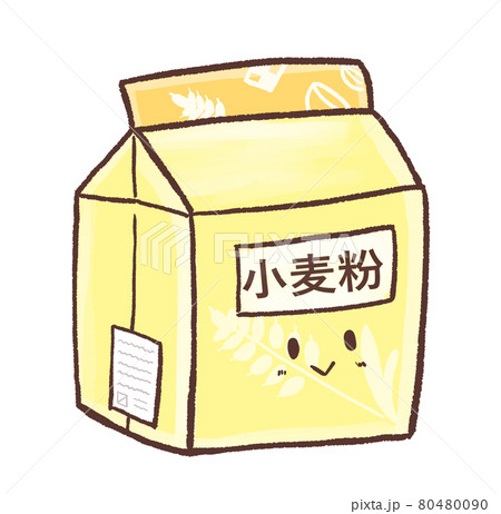 R もっとメルヘンなケーキ屋さん 小麦粉 Aのイラスト素材