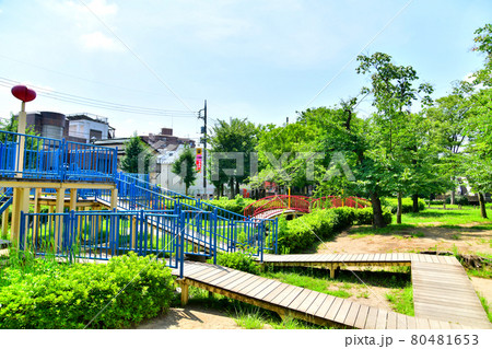 東綾瀬公園 冒険遊戯コーナー周辺(東京都足立区)【2021.7】 80481653