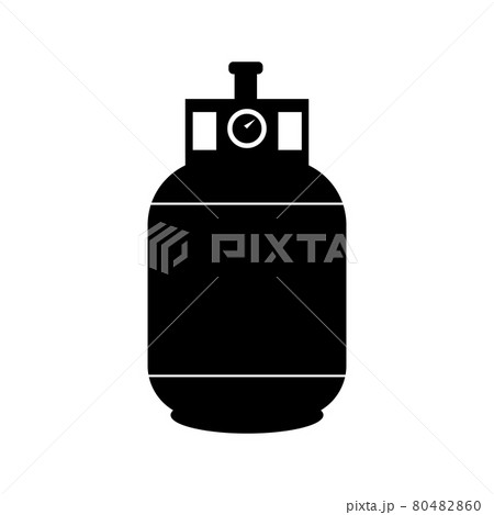 Cooking Gas Cylinder Icon as EPS 10 vector 80482860