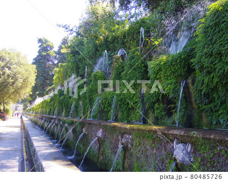 世界遺産 イタリア ローマ近郊 ヴィッラ・デステ6 世界遺産 イタリア ローマ近郊 ヴィッラ・デステ6 80485726